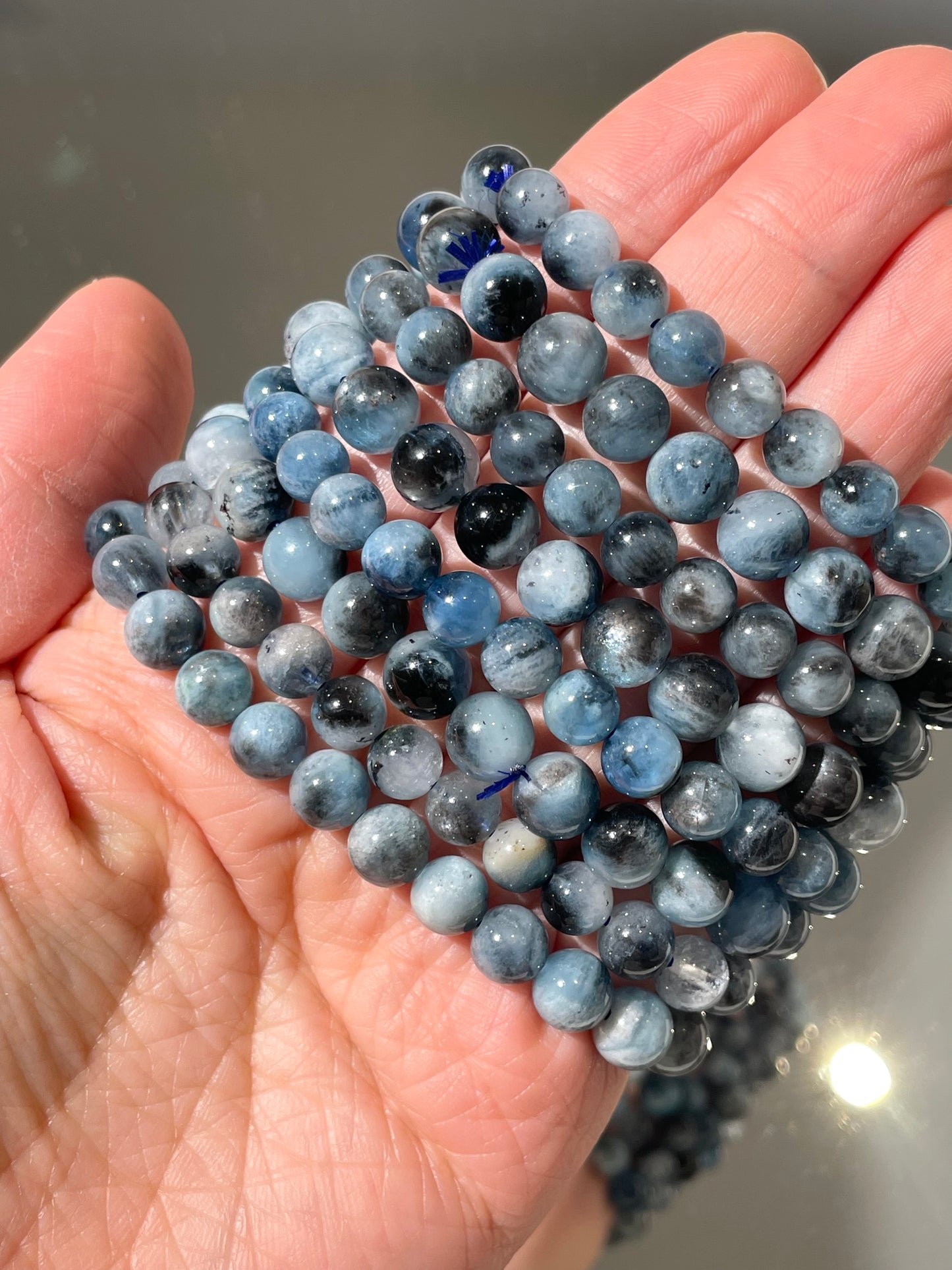 Aquamarin Armband Gradient Blau