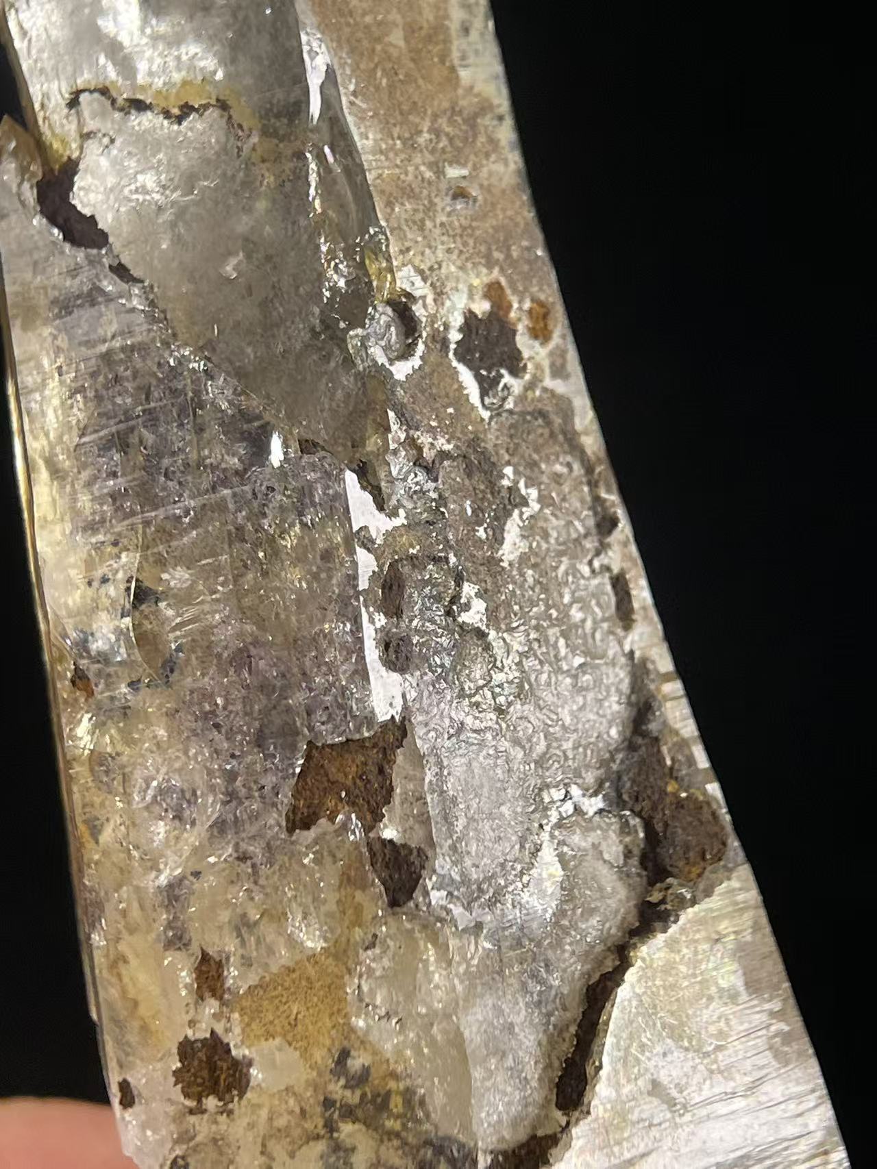 Himalaya-Bergkristall – Goldenes Nirvana