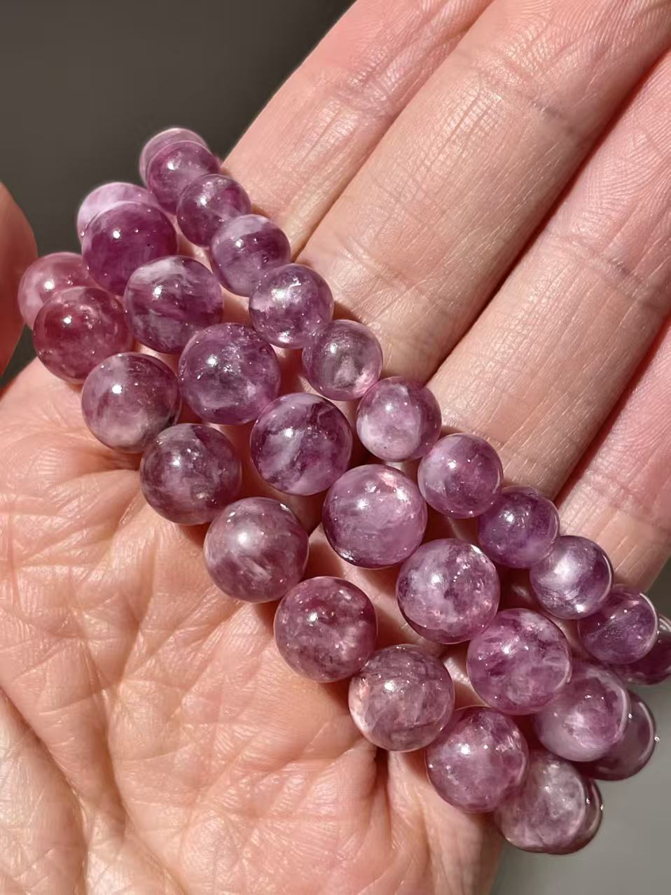 💜 Lepidolith "Seidenglanz"
