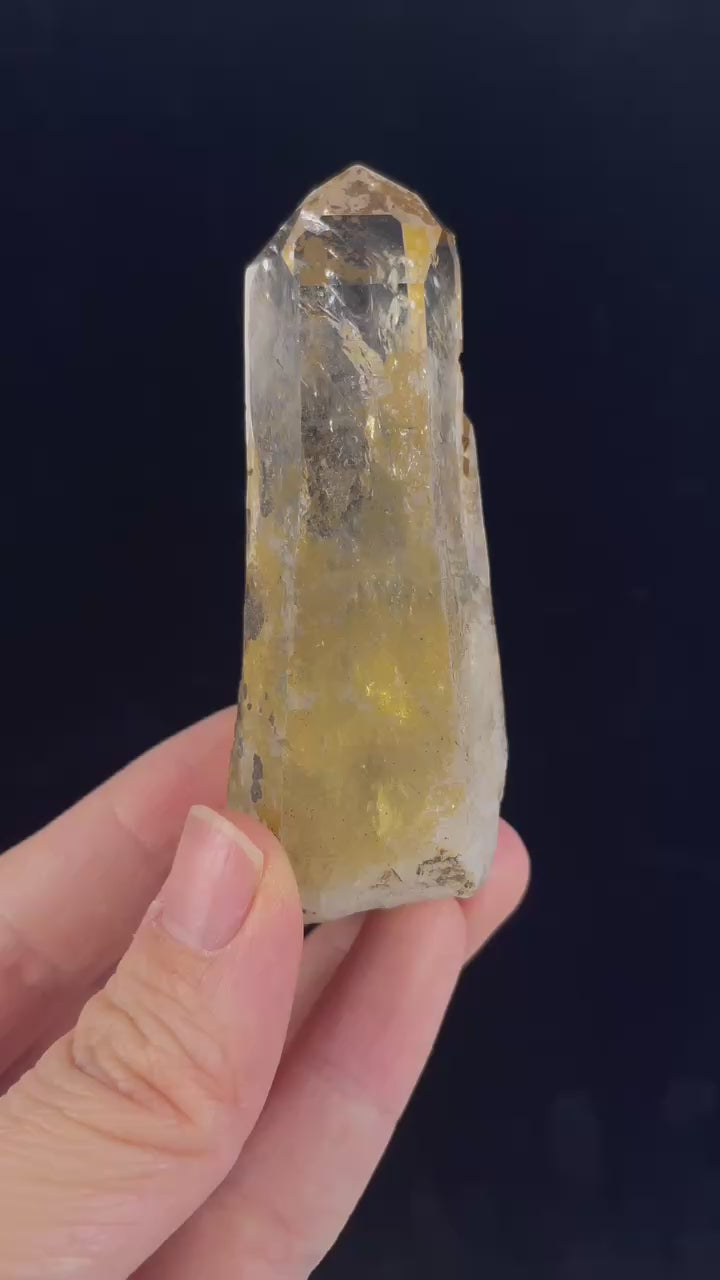 Himalaya-Bergkristall – Goldenes Nirvana